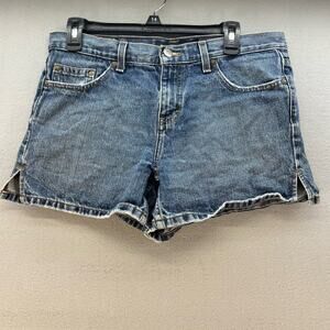 Vintage Calvin Klein Women's Denim Boyfriend Shorts Size 8 Summer Normcore Y2K